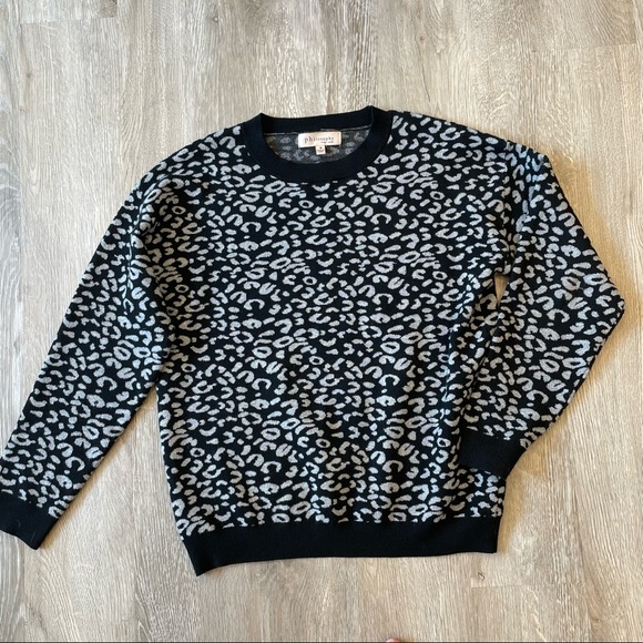 PHILOSOPHY Animal Print Crewneck Sweater - Picture 2 of 9